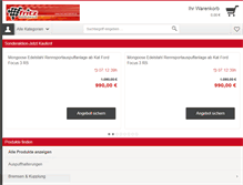Tablet Screenshot of fritz-motorsport.de